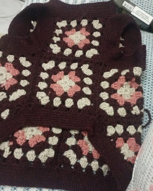 Hand Knitted Dog Sweater – Classic Cable Knit (Small to Large Dogs)